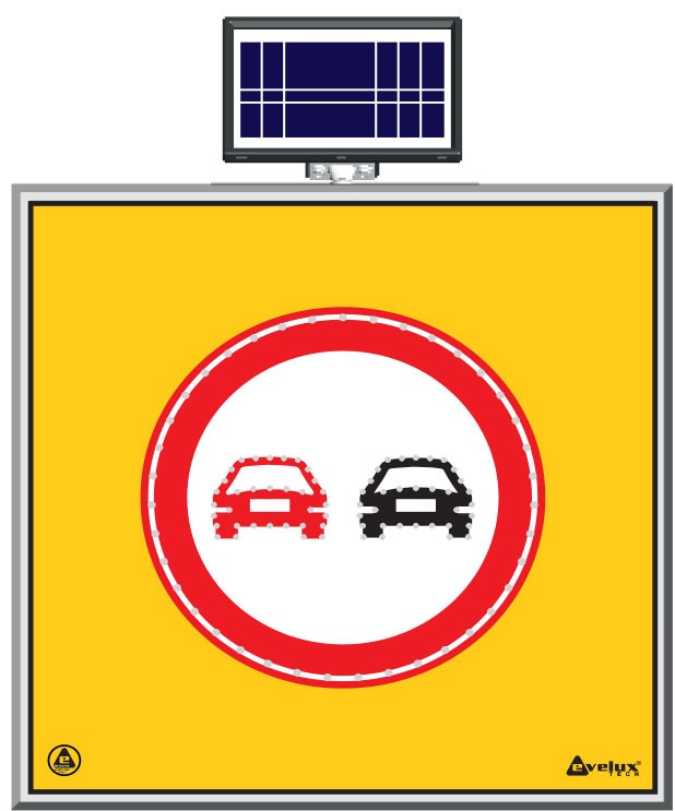 Solar Led'li Yol Bakım Levhaları 11766 S-LD