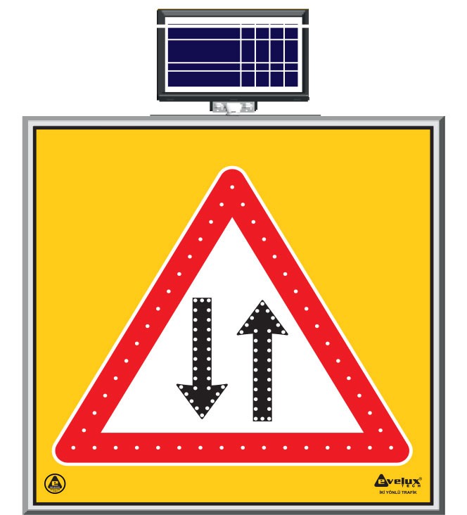 Solar Led'li Yol Bakım Levhaları 11762 S-LD